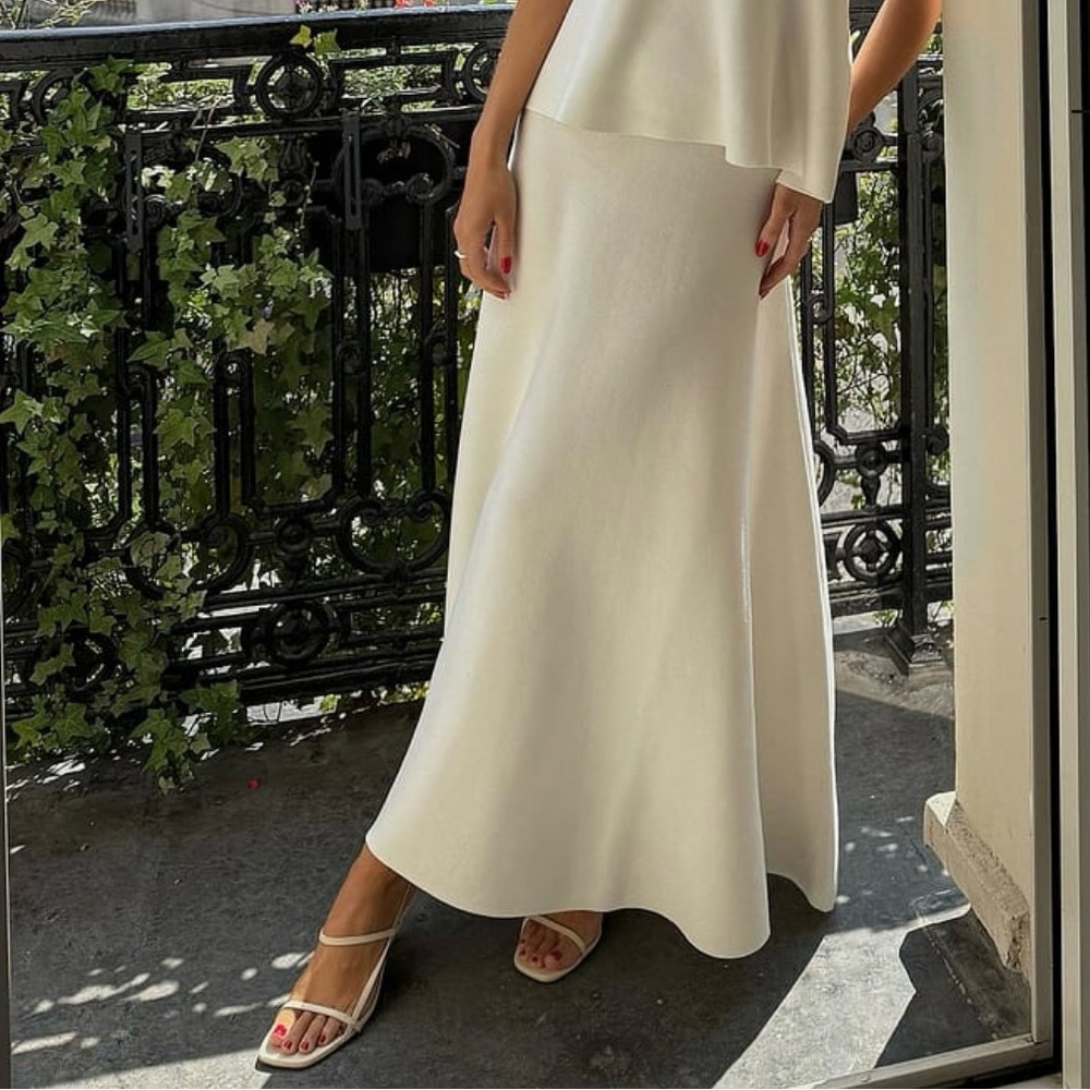 NA-KD Knitted Maxi Skirt